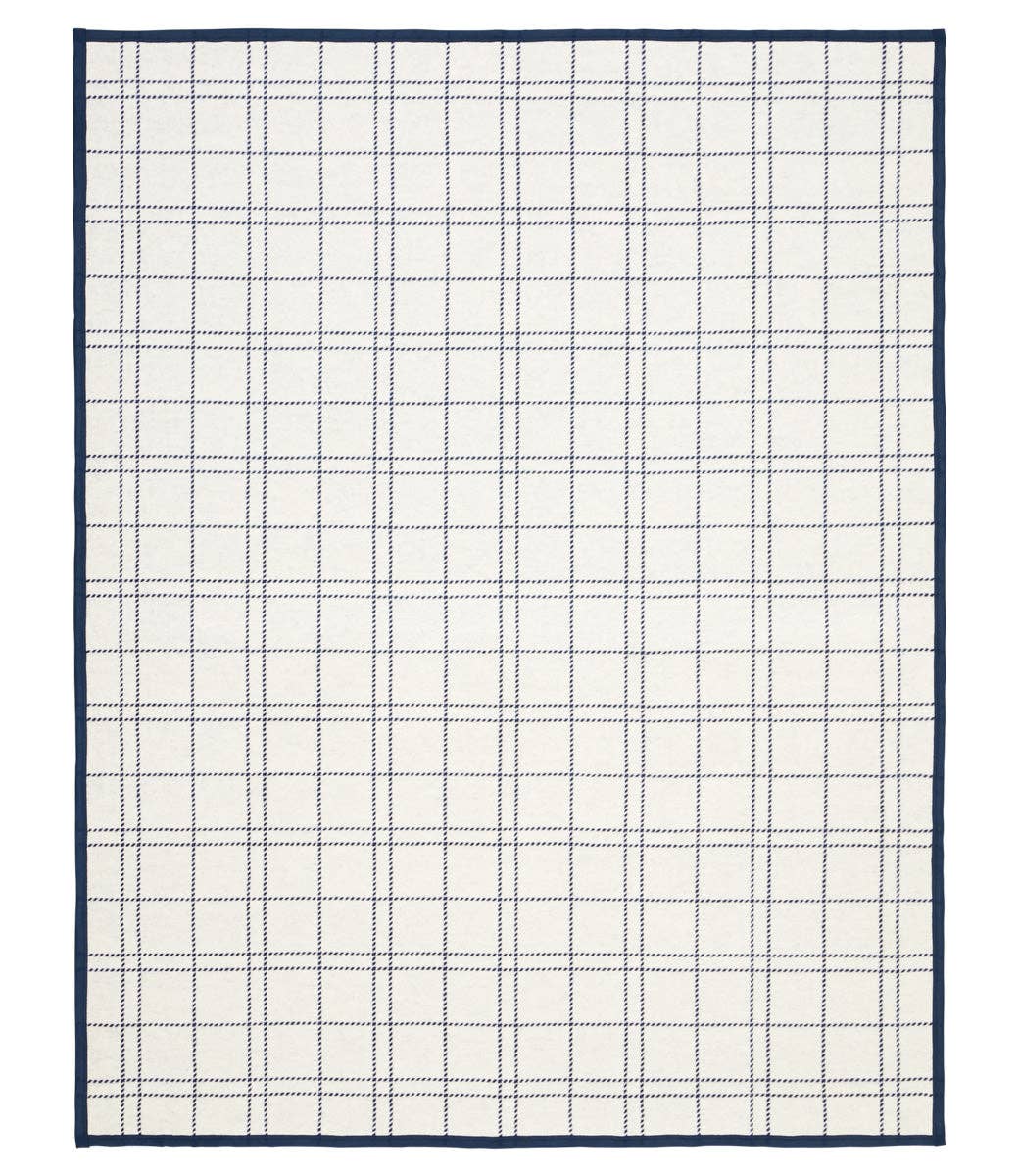 Open Weave Plaid Blanket: Original