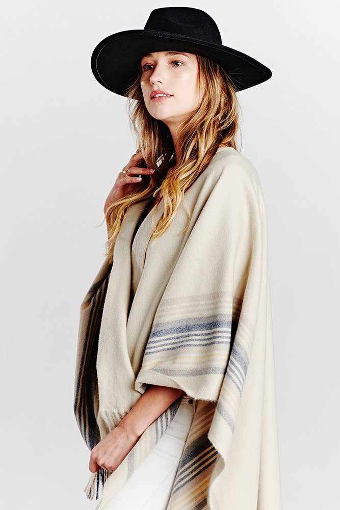 Felt Wide Brim Fedora Hat: