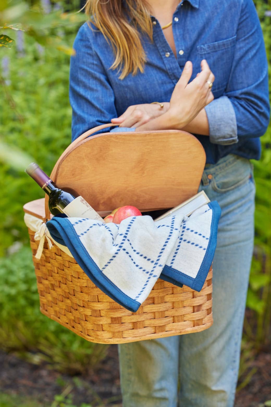 Open Weave Plaid Blanket: Original