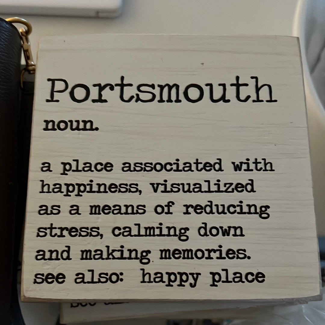 wooden painted signs