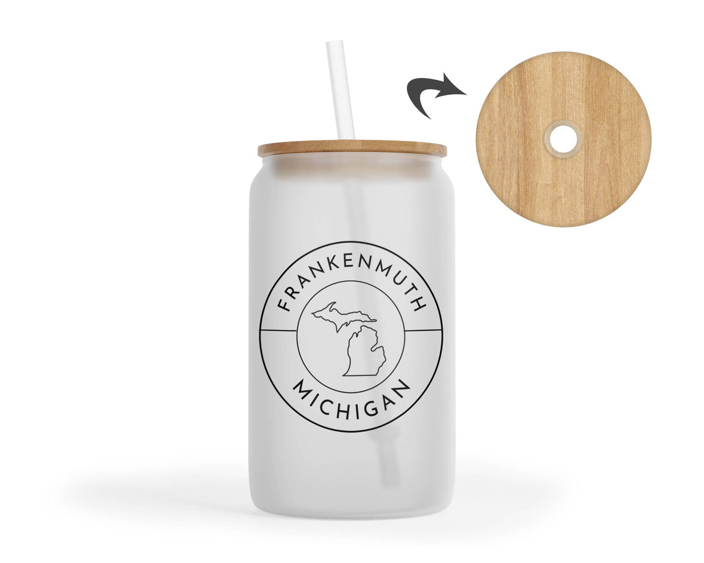 Portsmouth Frosted Glass Tumbler