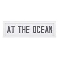 Framed art work - at the ocean
