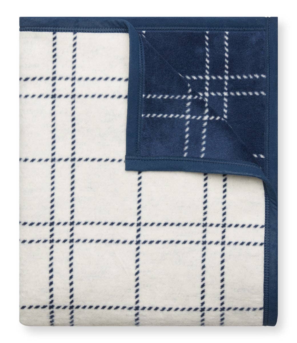 Open Weave Plaid Blanket: Original