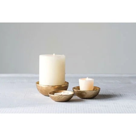 Set of 3 cast bowls