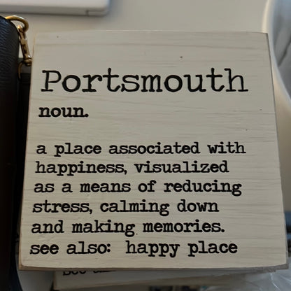 wooden painted signs