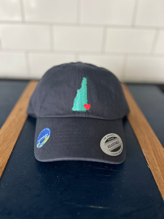 State NH Love Customized Hat: Navy