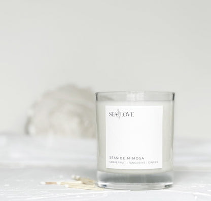 SEASIDE MIMOSA SOY CANDLE