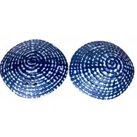 Blue Seashell salt & pepper shaker