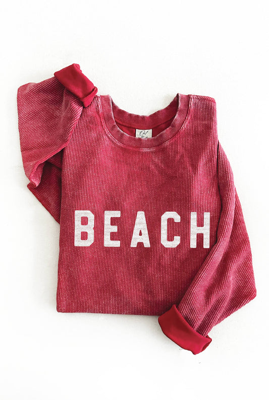 BEACH Thermal Vintage Pullover