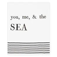 You me and the sea throw