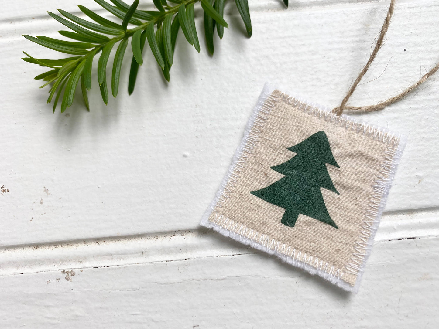 Pine Tree Christmas Ornament
