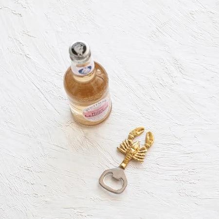 Brass Lobster bottle opener