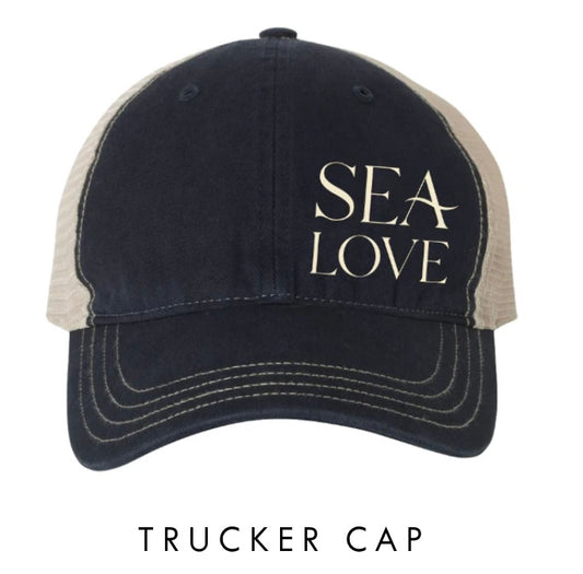 Sea Love Trucker Hat